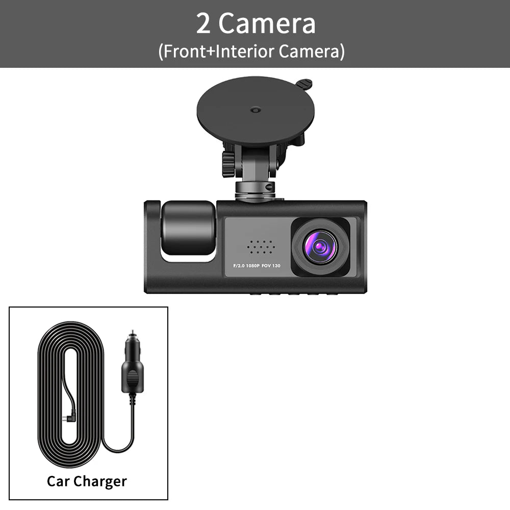 Interior and Front Dashcam